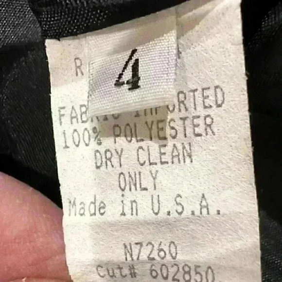 GO from Nordstrom, Black Blazer, Size 4 - Picture 7 of 7